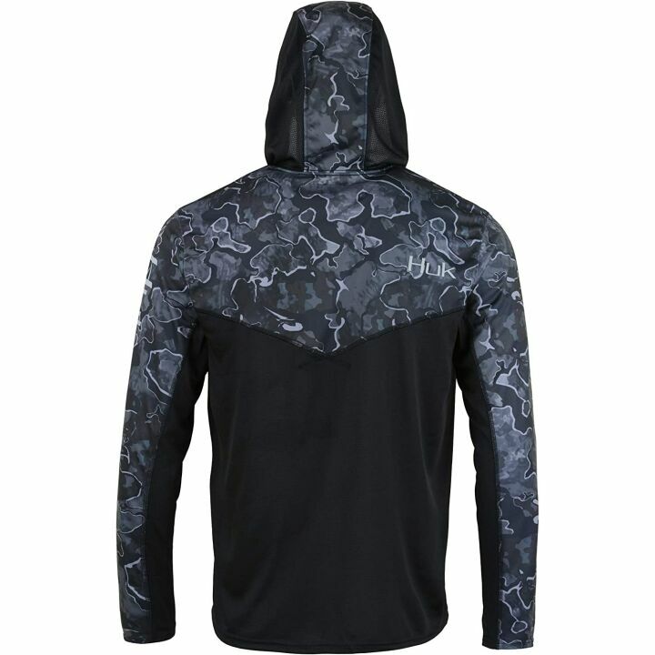 HUK Men's Icon X Camo Fishing Shirt with UPF 50+