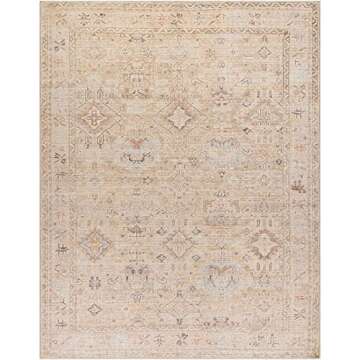 Stylish Vintage Medallion Area Rug by Livabliss