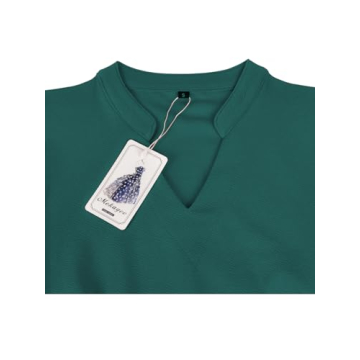 Mokayee Green Holiday Dress with Puff Sleeves for Women