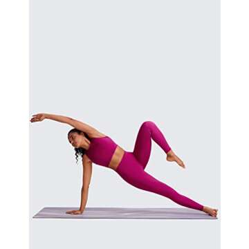 CRZ YOGA Butterluxe Racerback High Neck Sports Bra