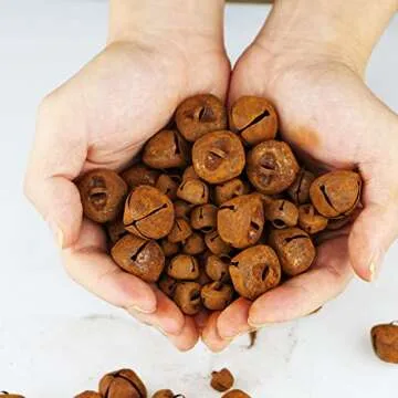 Rusty Metal Jingle Bells Kit Supplies Includes 75 Mixed Size Vintage Rusty Bells 20 Rustic Metal Star and Jute Rope Ribbon for Primitive Crafts Christmas Wreath Holiday Home Decoration (Pack of 95)