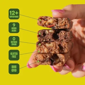 Blender Bomb Bar Lemon Poppyseed Superfood Snack Bar
