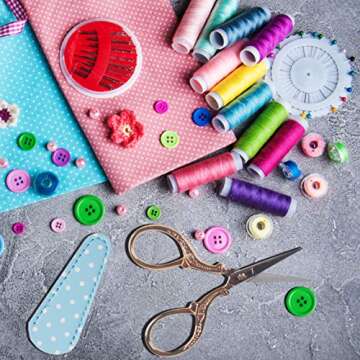 Hisuper Embroidery Scissors for Crafting 3.6 inch Sharp