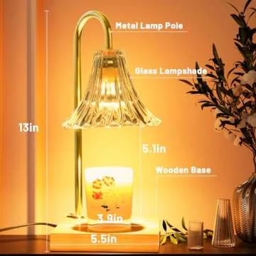 Candle Warmer Lamp for Safe Scent Enjoyment and Decor