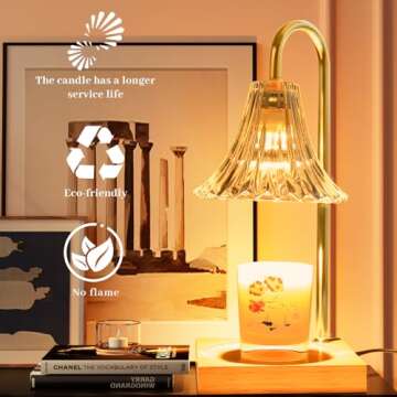 Candle Warmer Lamp for Safe Scent Enjoyment and Decor