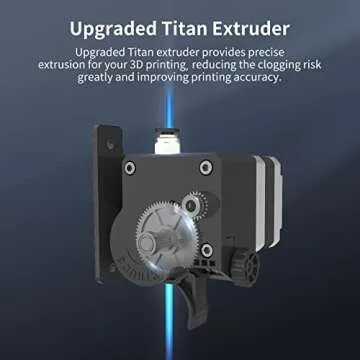 ANYCUBIC Mega S Upgrade FDM 3D Printer with Extruder and Suspended Filament Rack + Free Test PLA Filament, Works with TPU/PLA/ABS and 8.27''(L) x8.27''(W) x8.07''(H) Print Size