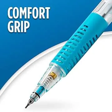 Paper Mate Clearpoint Mechanical Pencils 0.7mm, Break Resistant HB 2 Lead, School Supplies, Art Supplies, Drawing Supplies, Sketching Pencils, 2 Pencils Assorted Barrel Colors, 4 Count