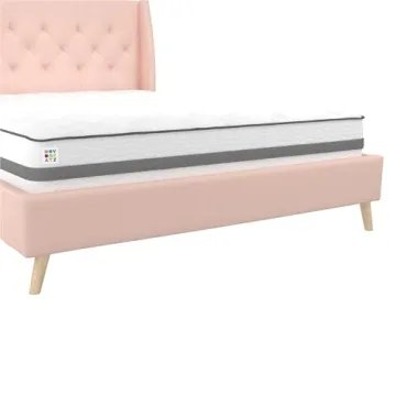 Stylish Novogratz Her Majesty Upholstered Bed Frame