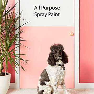 12 oz Krylon K05588007 COLORmaxx Gold Paint & Primer Spray Paint, Metallic