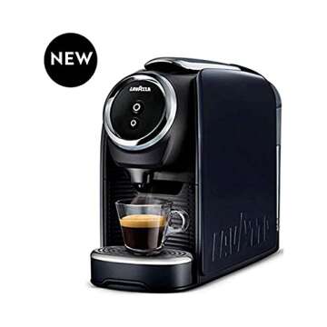 Lavazza BLUE Classy Mini Single Serve Espresso Coffee Machine LB 300, 5.3" x 13" x 10.2" 2 Coffee selections: simple touch controls, 1 programmable free dose and 1 pre-set