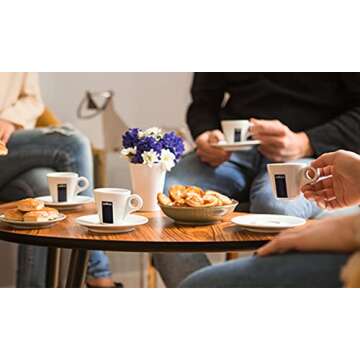 Lavazza BLUE Classy Mini Single Serve Espresso Coffee Machine LB 300, 5.3" x 13" x 10.2" 2 Coffee selections: simple touch controls, 1 programmable free dose and 1 pre-set