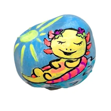 Glow in the Dark Rock Painting Kit Creative Arts Crafts for Kids