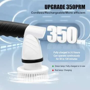 SZFIXEZ Electric Spin Scrubber for Effortless Cleaning