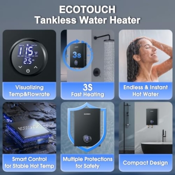 ECOTOUCH 18kW Electric Tankless Hot Water Heater