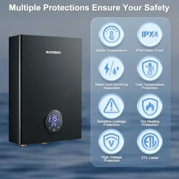 ECOTOUCH 18kW Electric Tankless Hot Water Heater