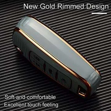 Cacacar Premium TPU Key Fob Cover for Chevy Models and More