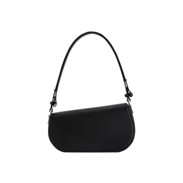 JW PEI Addisyn Vegan Leather Shoulder Bag Black