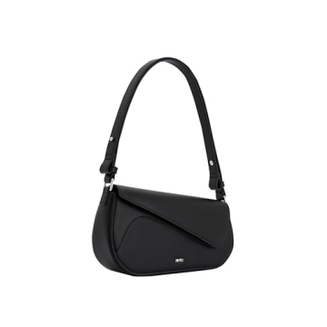 JW PEI Addisyn Vegan Leather Shoulder Bag Black
