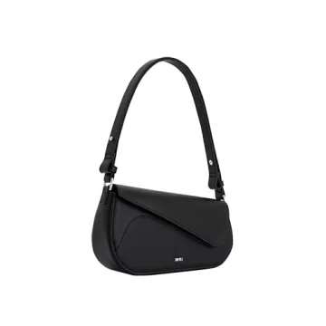 JW PEI Addisyn Vegan Leather Shoulder Bag Black