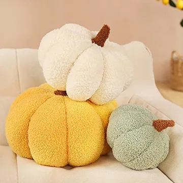 Sdetrcq Halloween Pumpkin Plush Pillow Cozy Decor