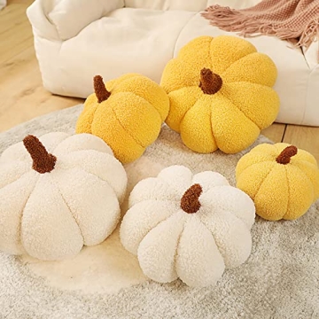 Sdetrcq Halloween Pumpkin Plush Pillow Cozy Decor