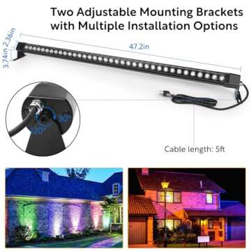 HNRLOY Wall Washer Light