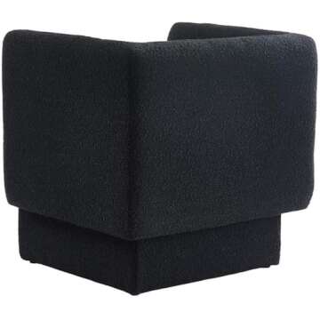 Meridian Furniture Black Accent Chair - Modern Design