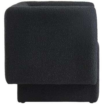 Meridian Furniture Black Accent Chair - Modern Design