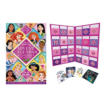 Disney Princess Storybook Advent Calendar with 24 Books