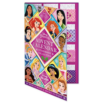 Disney Princess Storybook Advent Calendar with 24 Books