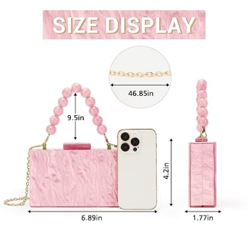 Stylish Fecialy Acrylic Clutch Purse for All Occasions