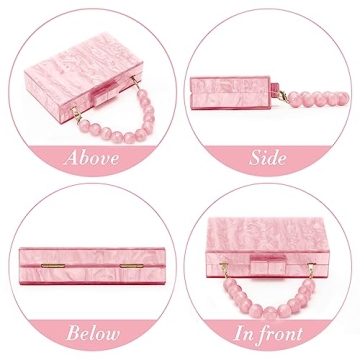 Stylish Fecialy Acrylic Clutch Purse for All Occasions