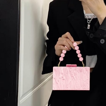 Stylish Fecialy Acrylic Clutch Purse for All Occasions