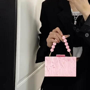 Stylish Fecialy Acrylic Clutch Purse for All Occasions