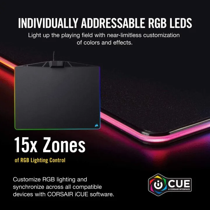 Corsair MM800 RGB Gaming Mouse Pad - Optimized Performance