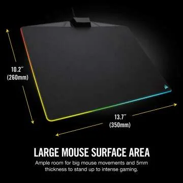 Corsair MM800 RGB Gaming Mouse Pad - Optimized Performance