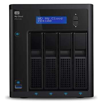 Western Digital Diskless My Cloud Pro Series PR4100 Network Attached Storage - NAS - Western Digital...