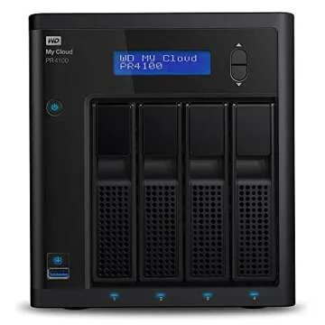 Western Digital Diskless My Cloud Pro Series PR4100 Network Attached Storage - NAS - Western Digital...