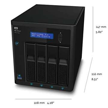 Western Digital Diskless My Cloud Pro Series PR4100 Network Attached Storage - NAS - Western DigitalBNFA0000NBK-NESN