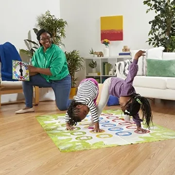 Twister Junior Game for Kids, 2 Games in 1, Indoor Fun