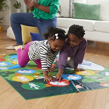Twister Junior Game for Kids, 2 Games in 1, Indoor Fun