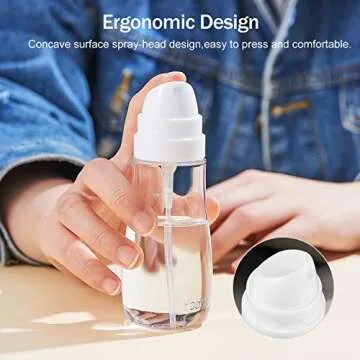Versatile Small Spray Bottle Set for Travel and Home