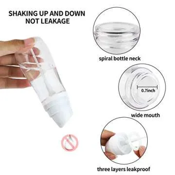 Versatile Small Spray Bottle Set for Travel and Home