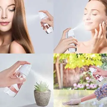 Versatile Small Spray Bottle Set for Travel and Home