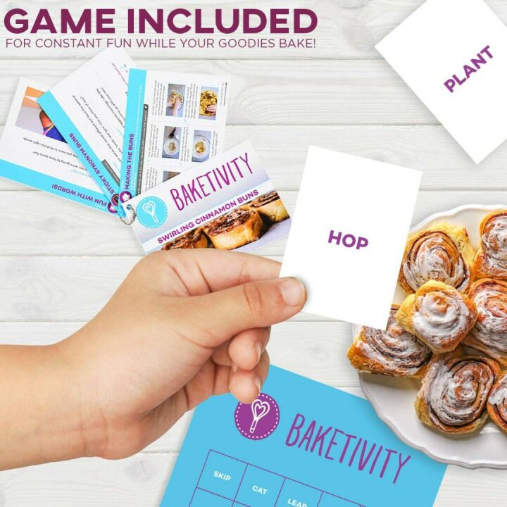 Baketivity Kids Baking Activity Kit for Ages 6-12