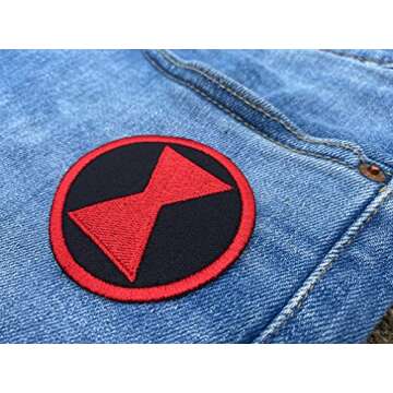 LUXPA Black Widow Iron On Patch - Premium Quality Design
