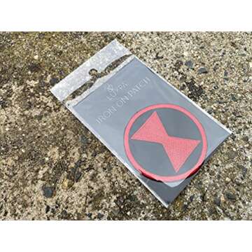 LUXPA Black Widow Iron On Patch - Premium Quality Design