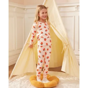 Comfortable Bamboo Pajamas for Kids 5-6 Years