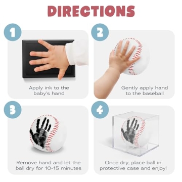 Unique Baby Handprint Kit for Keepsakes and Gifts