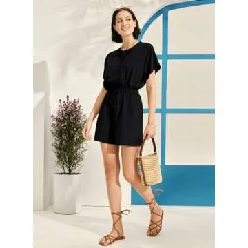 MIHOLL Summer Romper for Women - Stylish and Comfortable